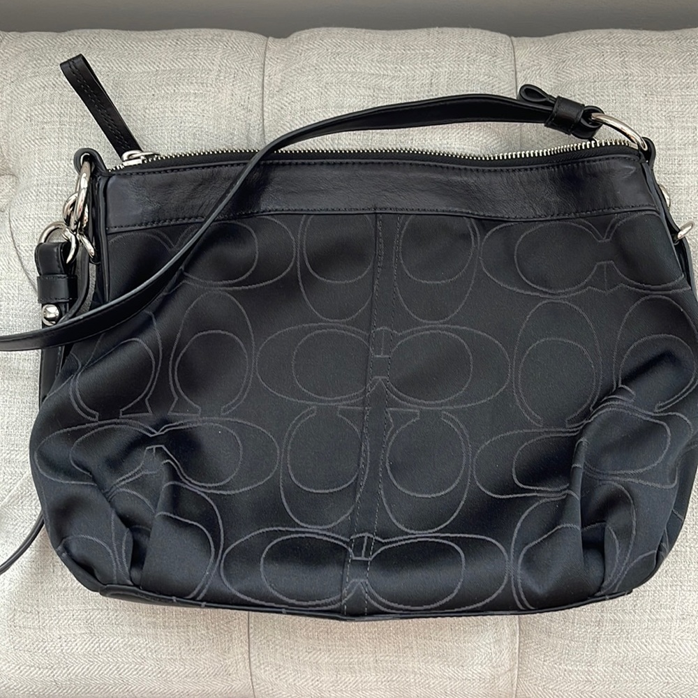 Coach black crossbody
